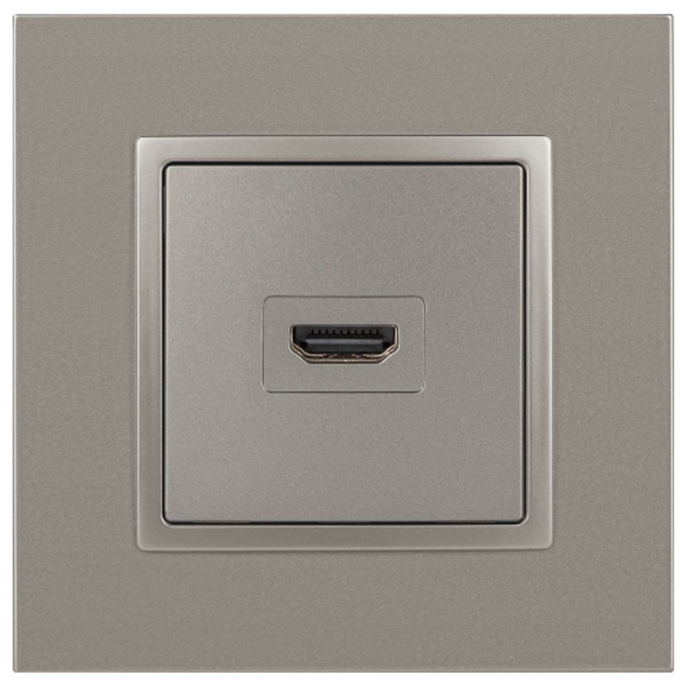 Розетка ЭРА Elegance 14-3114-16 HDMI титан
