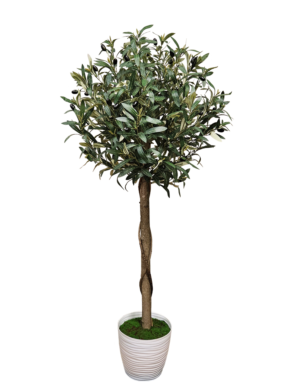 Дерево Олива шар 130см в кашпо