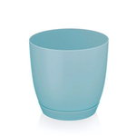 Кашпо "Глория" №2 1,3 л с поддоном цвет в ассортименте