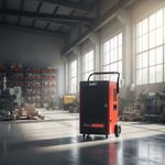 Осушитель воздуха Ballu BDI-100L профессиональный - [до 100 л. за сутки / для S≈150 м²]