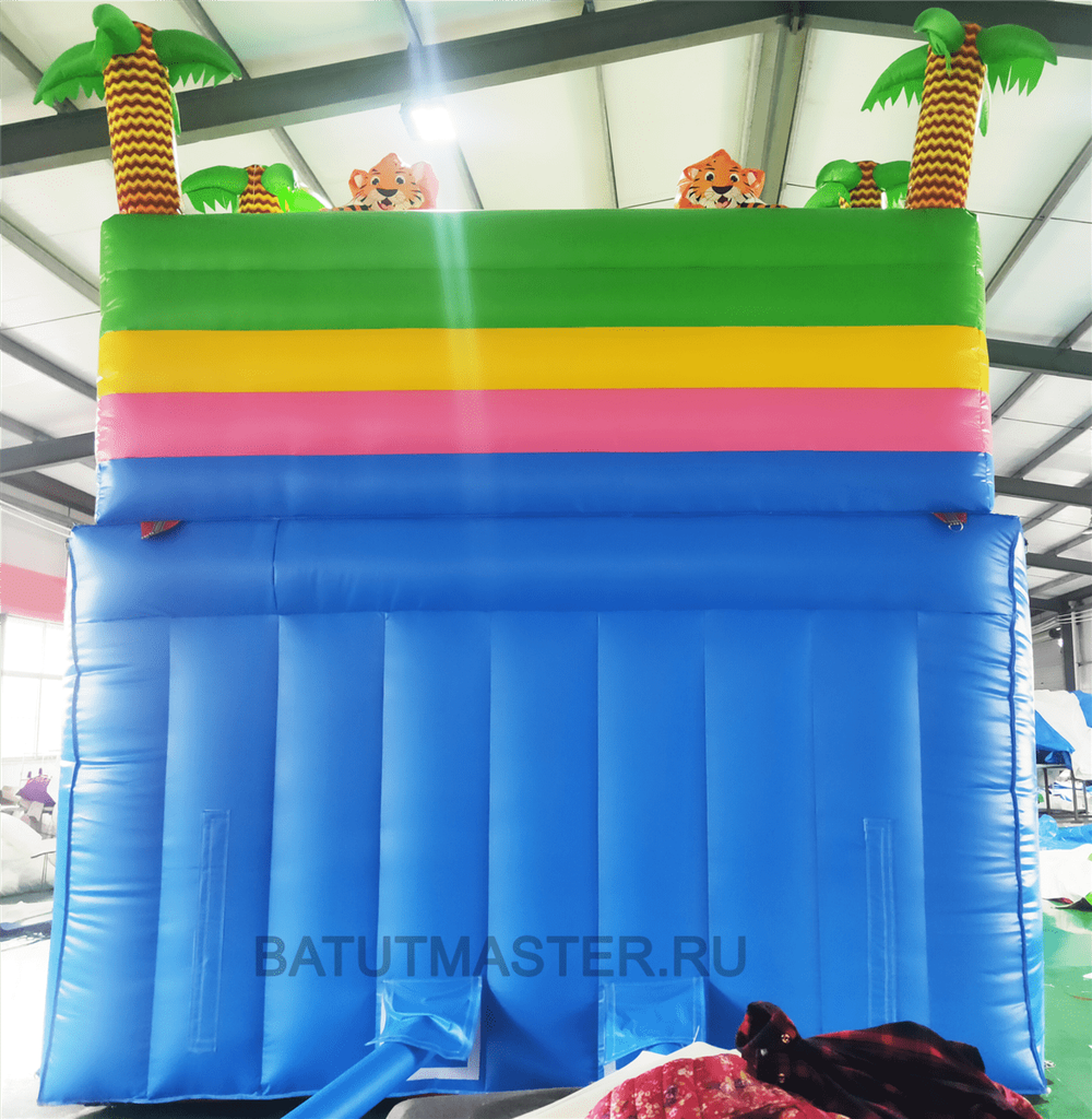 Коммерческий батут "Тигриная страна 2", 8*4*5 м, PR-11890