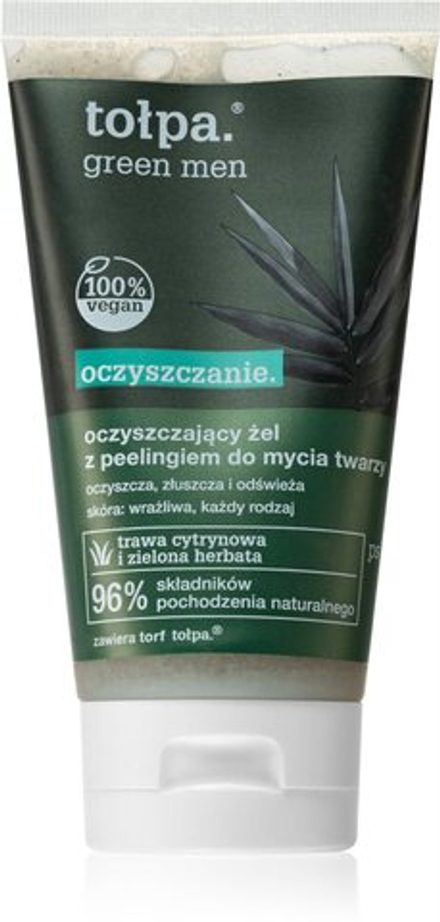 Tołpa Green Men - очищающий гель-пилинг с увлажняющим эффектом /   150  ml  / GTIN 5907608615016