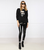 Худи ikonik karl Karl Lagerfeld - черный(210W1820)