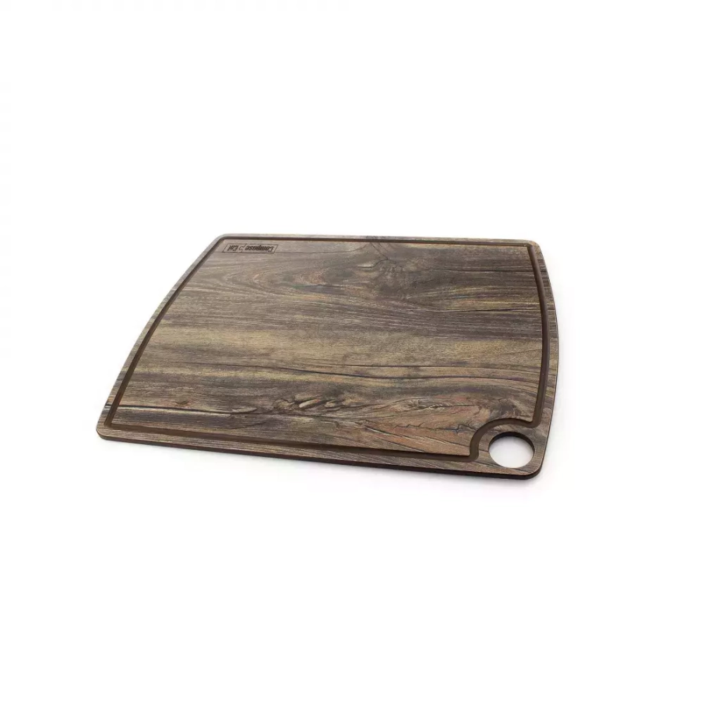 Доска разделочная c желобом 36х28см ComposeEat Fashion дуб мореный