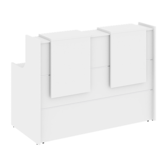 Onix Ресепшн O.R-K-5 Белый Бриллиант 1630*766*1187