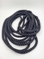 Канат крученый ШВАРТОВЫЙ 14,0 мм 3000 кг 6 м с огоном 30 см