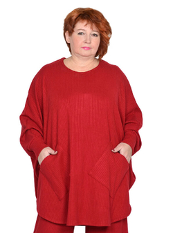 Туника-пончо Степные маки