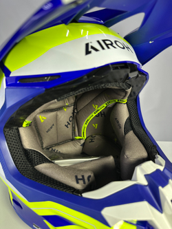 Шлем Airoh TWIST 3 DIZZY Blue/Yellow Glossy