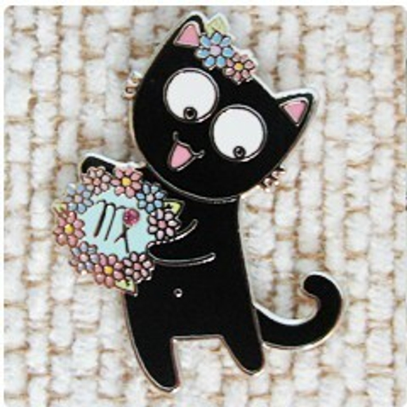 Брошка-значок "Знак Зодиака Котодева"