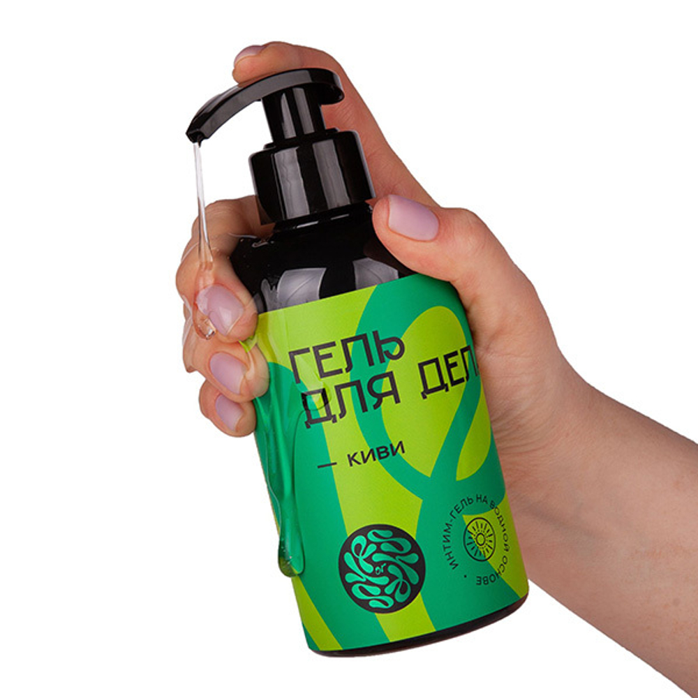 Лубрикант на водной основе "Гель для дела Киви" YESorYES 300мл