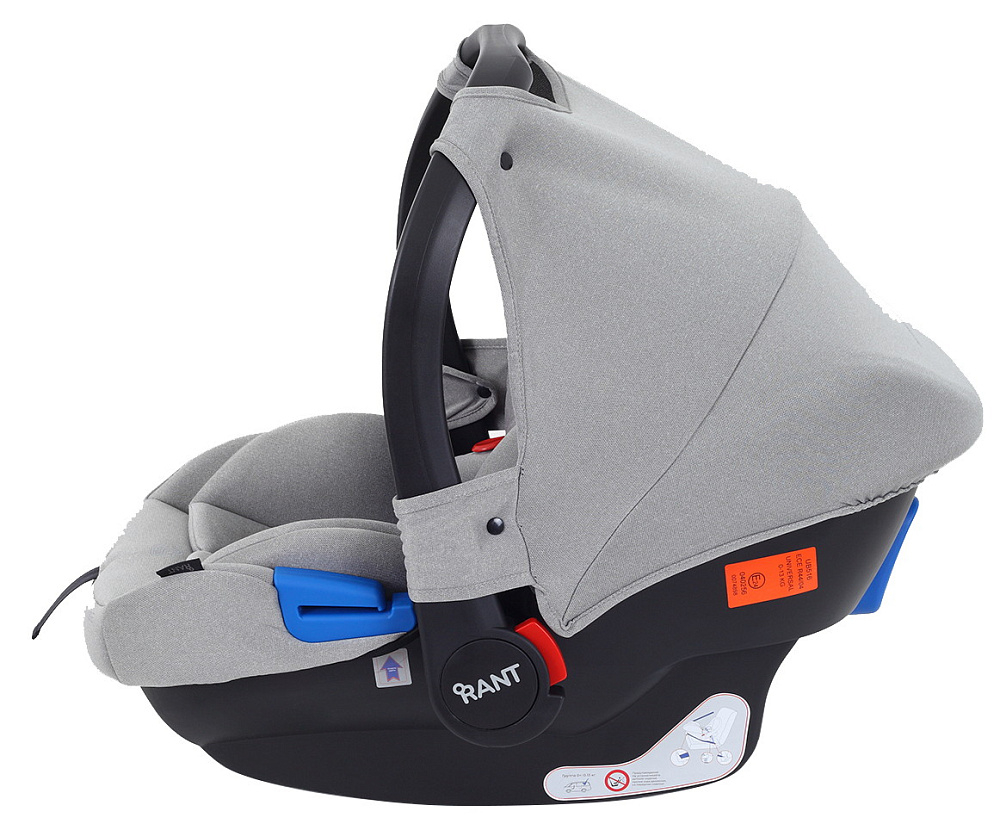 Детская коляска Rant Falcon Soft Therm 3 в 1 с автокреслом Cruise Grey Beige