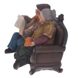 GAEM Копилка "Бабушка с дедушкой", L15 W12 H14 см, 2в.