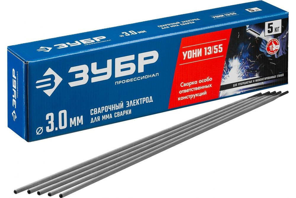 Электрод УОНИ 13/55 3,0х350 мм 5 кг 40025-3,0