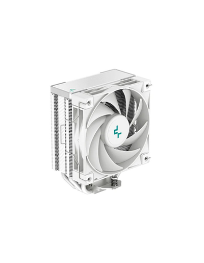 DEEPCOOL AK400 WH LGA1700/1200/115X/AM5/AM4 (18шт/кор, TDP 220W, PWM, Fan 120mm, 4 тепл. Трубки, белый) RET