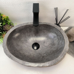 Раковина из речного камня RS63570 (48*36*15) 0122