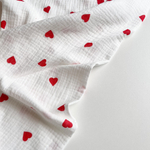 Муслин Крупные сердечки