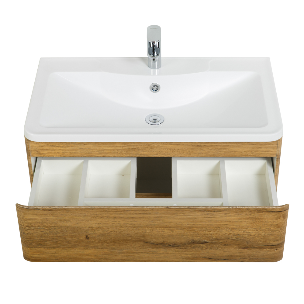 Тумба подвесная с раковиной BelBagno ALBANO-900-2C-SO-RR