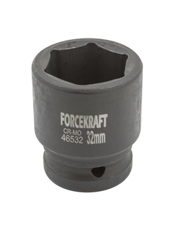 Головка ударная 3/4'', 32мм (6гр) FORCEKRAFT FK-46532