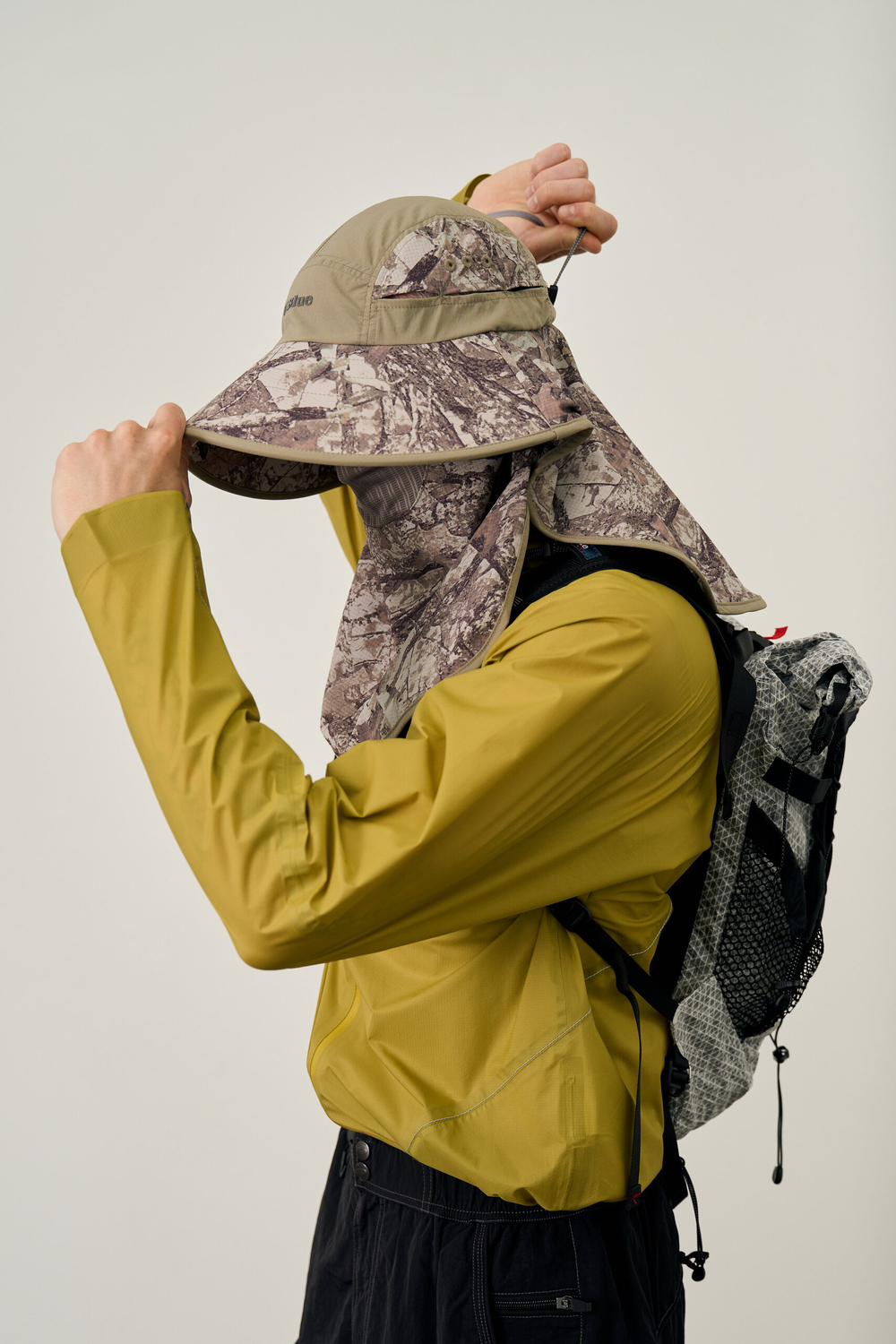 Панама Blue Monte Multi-Use Wide Brim Camouflage Sun Hat "Babbler Card"