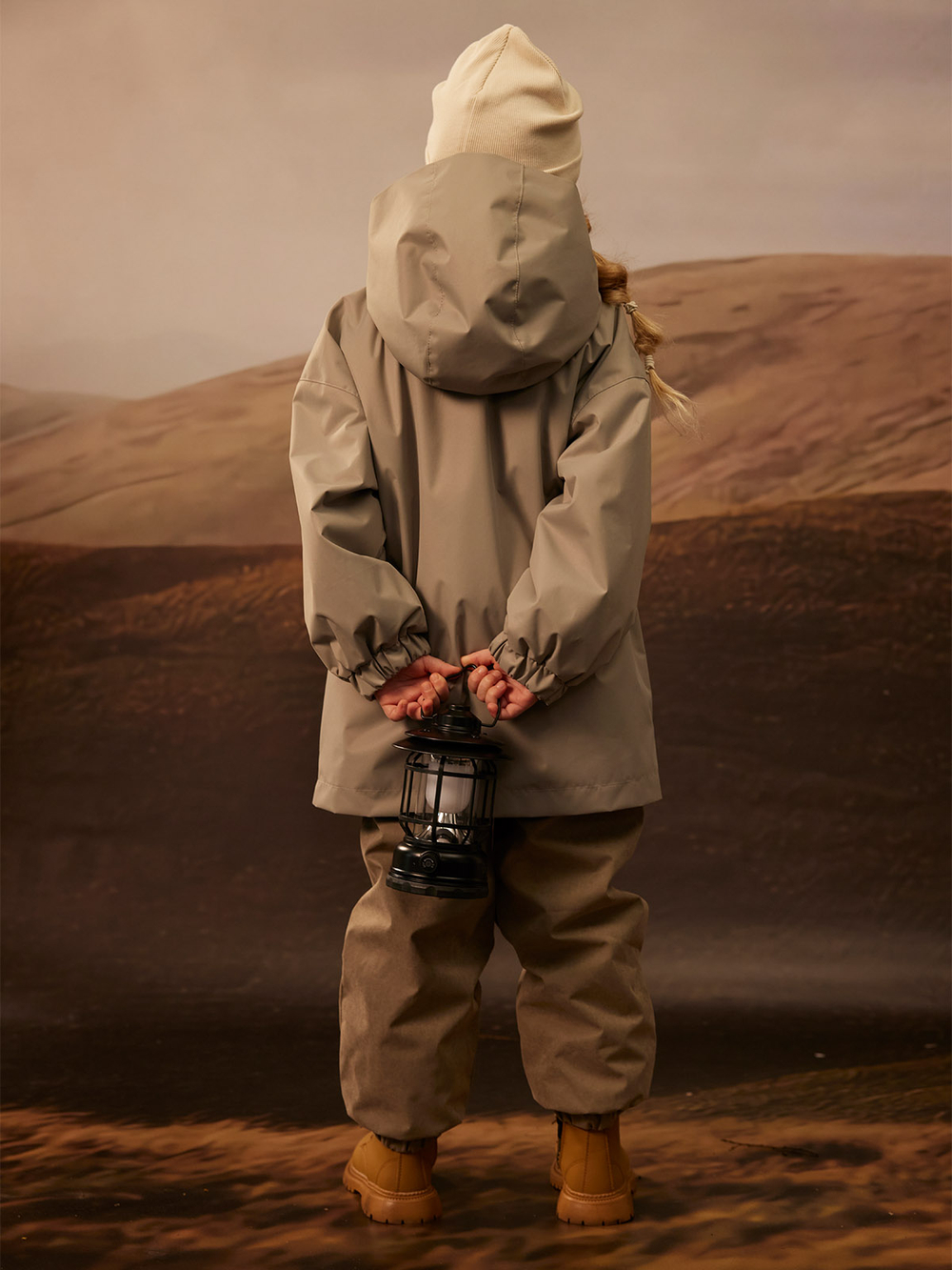 Парка демисезонная на флисе Mjölk Хаки