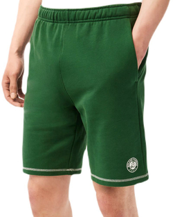 Мужские теннисные шорты Lacoste Sport Roland Garros Edition Flannel Shorts - green