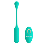 Зеленое виброяйцо Lechies с пультом ДУ (Цвет: зеленый)