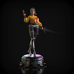 Ciri Цири Ведьмак Cyberpunk Киберпанк Коллекционная Фигурка Аниме