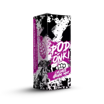 Купить Podonki V1 Salt - Lychee Grape Mint Ice 30 мл