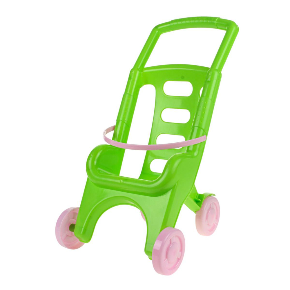 Коляска пластмассовая, фиолетовая RRB-113 (32*28*48 см)