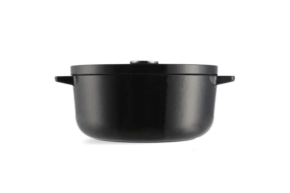 KitchenAid Чугунная кастрюля 22 см 3,3 л черная