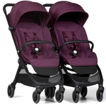 Коляска прогулочная для двойни Bumprider Connect.mini Italian Plum