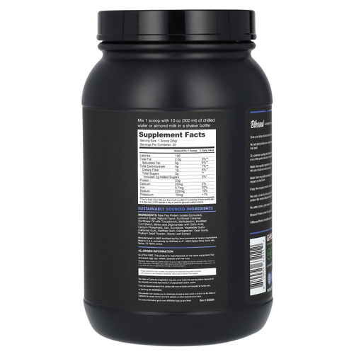 Blessed, растительный протеин, Ghostbuster, мини-капсулы с маршмеллоу, 1,05 кг (2,3 фунта)