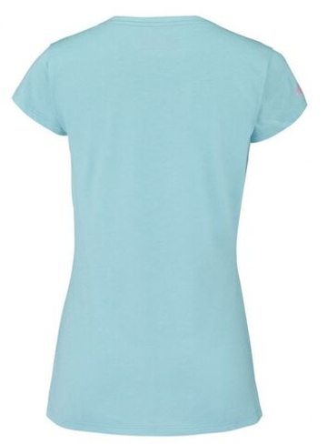 Женская футболка Babolat Performance Flag Tee Woman - angel blue вереск