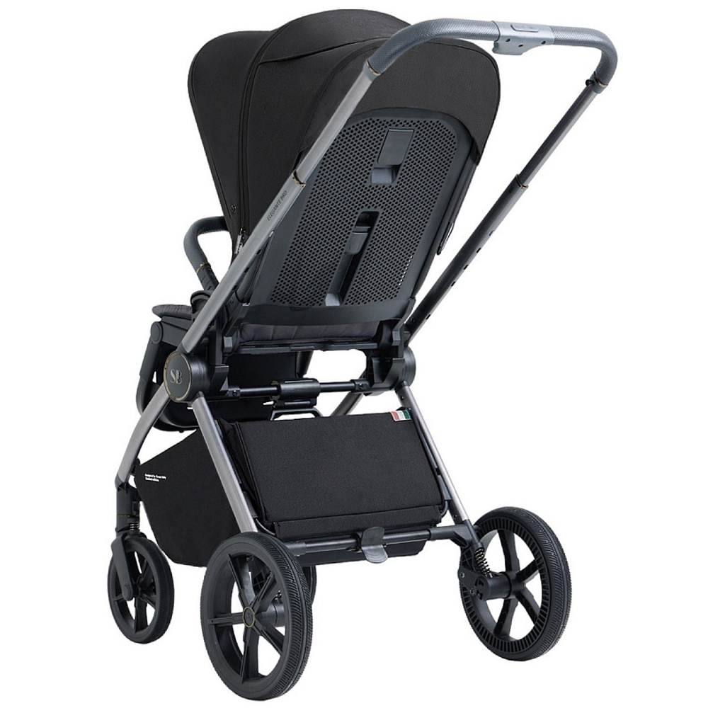 Детская коляска Sweet Baby Elegante 3 в 1 BRD Black
