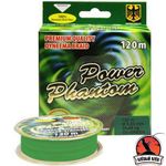 Шнур Power Phantom 4x, 120м, зеленый, 0,33мм, 38,25кг