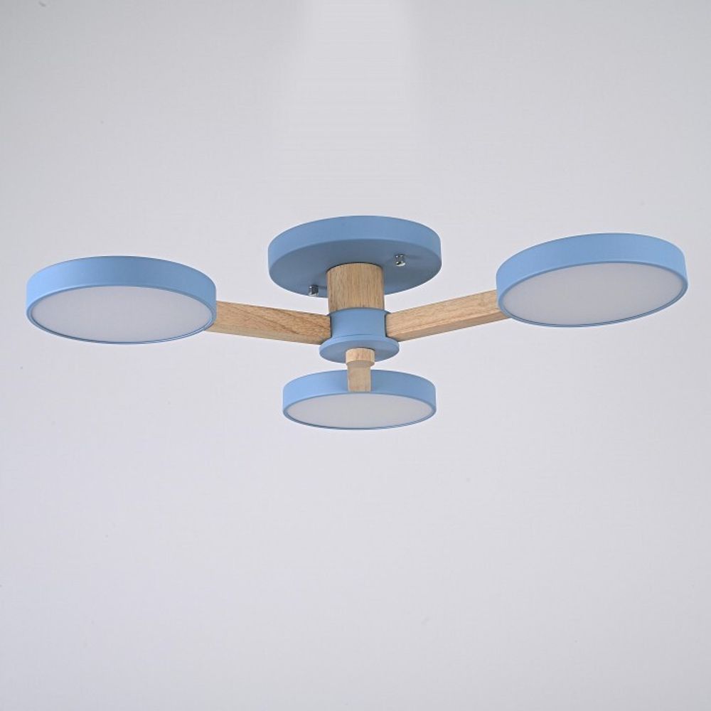 Люстра на штанге Imperiumloft TURNA Blue TURNA01