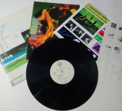 Винтажная виниловая пластинка LP A-ha Scoundrel Days (Japan 1986) (Obi, Stickers) Cry Wolf