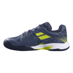 Детские теннисные кроссовки Babolat Propulse All Court Shoe Kids - Dark Blue, Neon Green