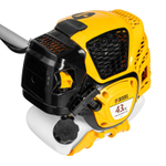 Триммер бензиновый DTL-43, 43 см3, неразъемная штанга, состоит из 2 частей Denzel