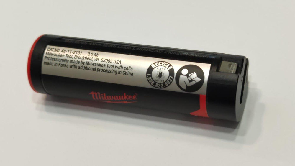 Ремонт аккумулятора Milwaukee 3.6V 3Ah Li-on