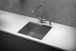 Кухонная мойка GRANULA Kitchen Space (5045U, СТАЛЬ МАТОВАЯ)
