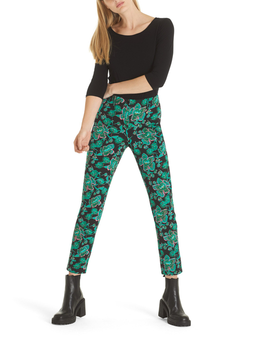 Брюки с принтом