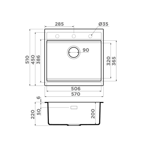 кухонная мойка Omoikiri Kitagawa 57-WG Artceramic/wind green