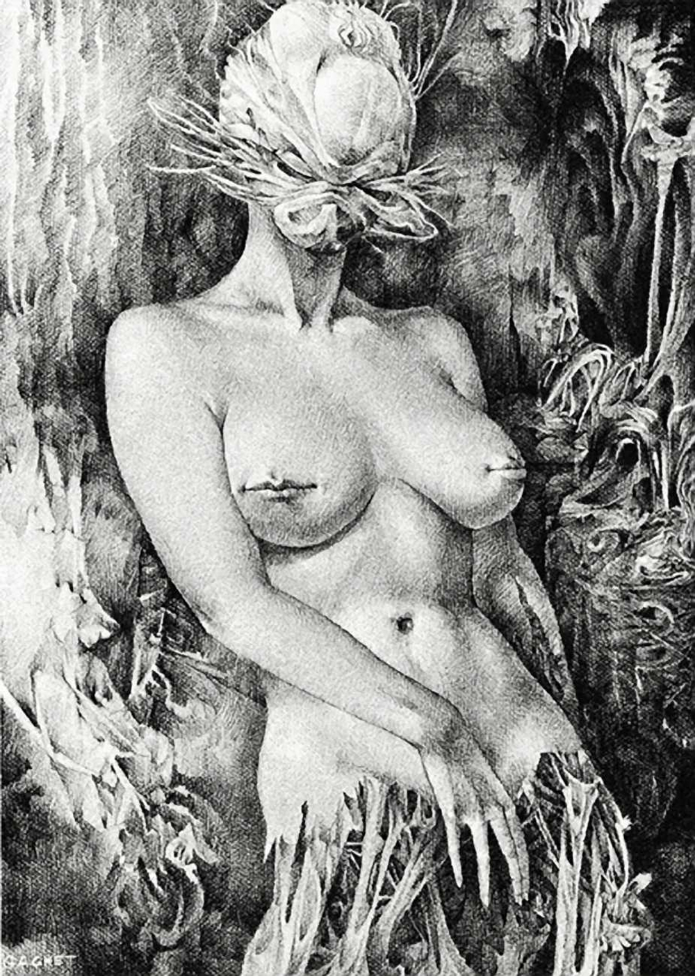 Gerard Gachet (1935-1985) - эротическое искусство французского художника