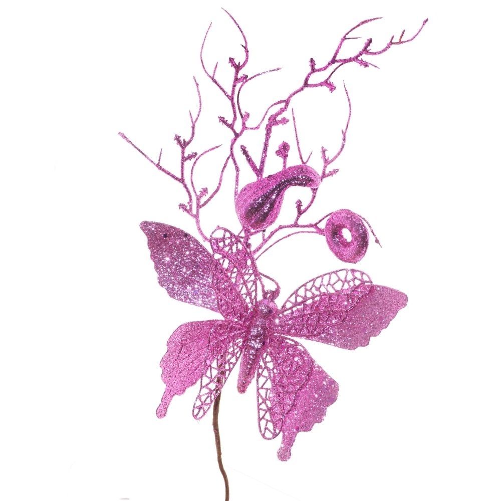 GAEM Изделие декоративное "Бабочка", L15 W7 H40 см, 4в.