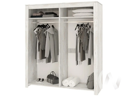 Шкаф 4х створчатый НКМ МОНИКА (винтерберг)