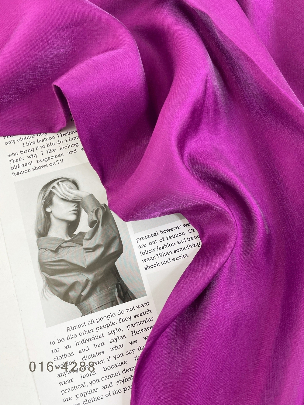 ФИОЛЕТ - Хрустальный шелк КЛАССИКА (1416 Маша)