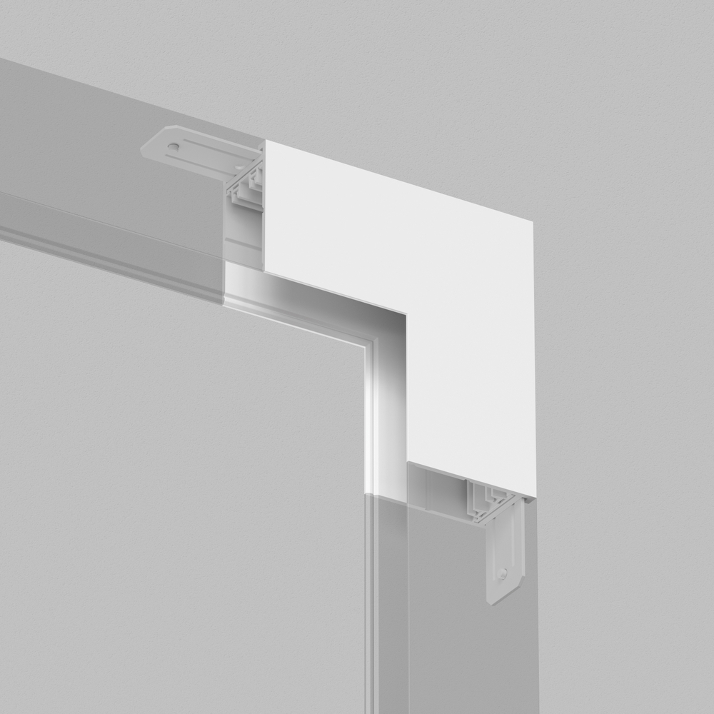 TR2108-WH Угол стена-потолок накладной SMART, белый