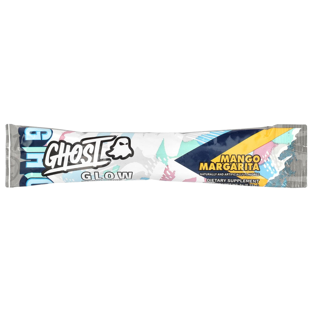 Ghost, Glow, манго и маргарита, 30 палочек по 7 г (0,25 унции)
