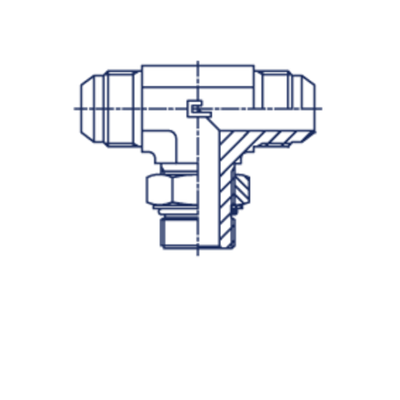 Штуцер FRTA JIC 1.1/16" UNF1.1/16"